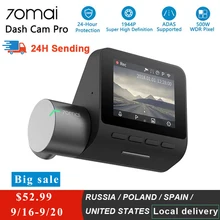 Xiaomi 70mai פרו דאש מצלמת Full HD 1944P רכב מצלמה מקליט GPS ADAS 70 מאי Wifi Dvr רכב 24H חניה צג 140FOV ראיית לילה(China)