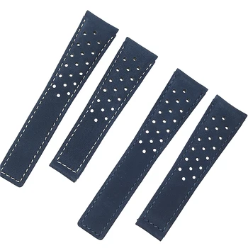 22/24mm Frosted with holes Cow Leather Watch Strap For TAG CARRERA MONACO Series Men WatchBands Wrist Bracelet belt Accessories
22/24mm Frosted with holes Cow Leather Watch Strap For TAG CARRERA MONACO Series Men WatchBands Wrist Bracelet belt Accessories