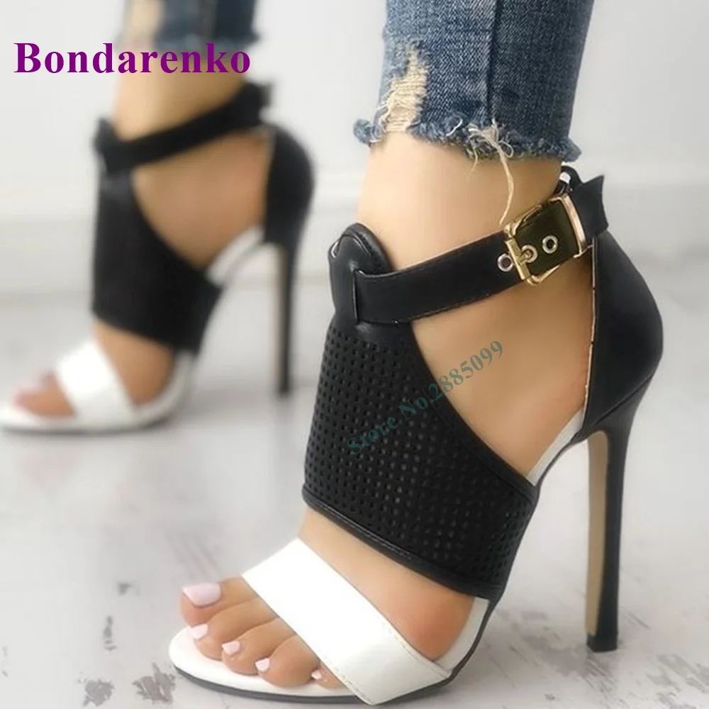 Mixed Colors Buckled Sandals Open Toe Stiletto High Heel Ankle Cut Outs Sandals Female Shoes Concise Summer Party Dress Sandals
Mixed Colors Buckled Sandals Open Toe Stiletto High Heel Ankle Cut Outs Sandals Female Shoes Concise Summer Party Dress Sandals