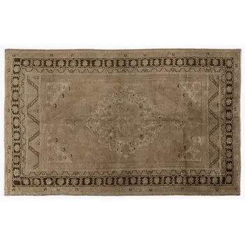 Handmade Beige Antique Oushak Area Rug 171x274 Cm-5'7''X8'12'' 
Handmade Beige Antique Oushak Area Rug 171x274 Cm-5'7''X8'12''