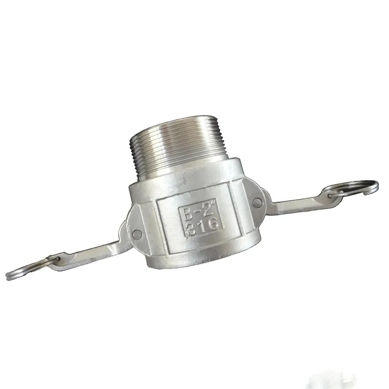 Free shipping BSPT 1/2"-2" Type B Female Camlock Cam Groove Fitting with Male Pipe Threads SUS304 250Psi
Free shipping BSPT 1/2"-2" Type B Female Camlock Cam Groove Fitting with Male Pipe Threads SUS304 250Psi