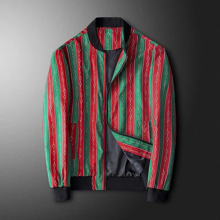 AT Studios Spring Autumn Retro Chain Jacket High Quality Casual Slim Mens Jackets
AT Studios Spring Autumn Retro Chain Jacket High Quality Casual Slim Mens Jackets