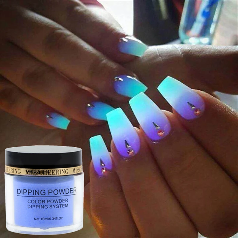 1Box Luminous Dip Nail Powder Neon Phosphor Dipping Glitter Glow In Dark Shining Fluorescent Chrome Pigment Nail Art Powder Dust
1Box Luminous Dip Nail Powder Neon Phosphor Dipping Glitter Glow In Dark Shining Fluorescent Chrome Pigment Nail Art Powder Dust