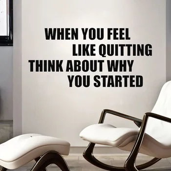 When You Feel Like Quitting Fitness Motivational Quote Vinyl Wall Stickers Sport Workout Poster Inspirational Gym Wall Decal
When You Feel Like Quitting Fitness Motivational Quote Vinyl Wall Stickers Sport Workout Poster Inspirational Gym Wall Decal