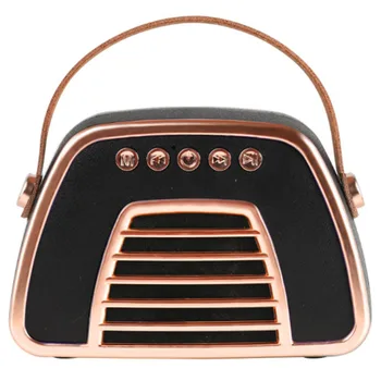 NEW Retro Portable Bluetooth Speaker Convenient Mini Subwoofer Bluetooth Speaker
NEW Retro Portable Bluetooth Speaker Convenient Mini Subwoofer Bluetooth Speaker