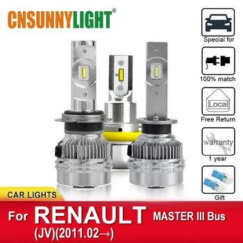 CNSUNNYLIGHT Canbus LED Auto Headlamp Bulbs For RENAULT MASTER III Bus JV From 2011 Foglamp Bulb Headlight Waterproof Car Lamps
CNSUNNYLIGHT Canbus LED Auto Headlamp Bulbs For RENAULT MASTER III Bus JV From 2011 Foglamp Bulb Headlight Waterproof Car Lamps