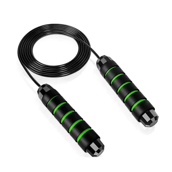 Tangle-Free with Ball Bearings Rapid Speed Jump Rope Handles Fit for Aerobic Exercise Speed Training
Tangle-Free with Ball Bearings Rapid Speed Jump Rope Handles Fit for Aerobic Exercise Speed Training