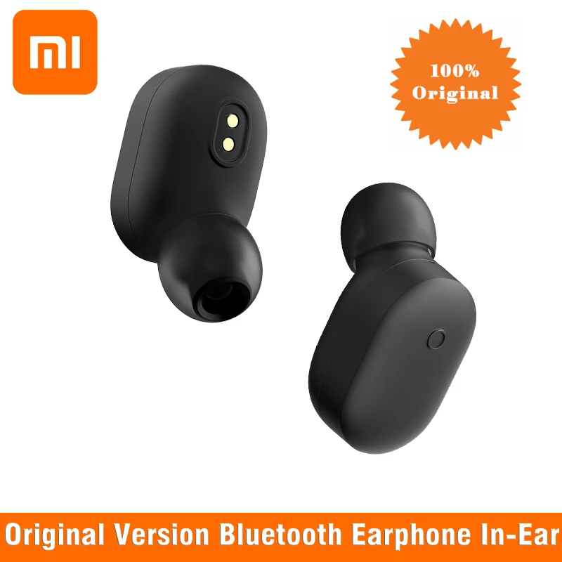 Original Xiaomi Wireless Mini In-ear bluetooth Earphone IPX4 Waterproof Earphone With Mic bluetooth Headset One Button Smart
Original Xiaomi Wireless Mini In-ear bluetooth Earphone IPX4 Waterproof Earphone With Mic bluetooth Headset One Button Smart
