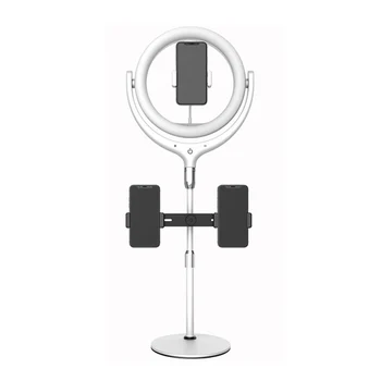 12 Inch 270 Degrees Rotation Touch Control Desktop With Stand USB Powered Phone Holder LED Dimmable Live Stream Ring Light
12 Inch 270 Degrees Rotation Touch Control Desktop With Stand USB Powered Phone Holder LED Dimmable Live Stream Ring Light
