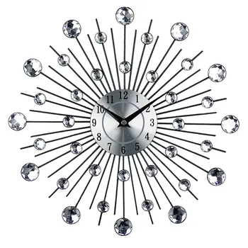 Timelike Crystal Wall Clock - Celebration Decorative Metal Wall Clock (13 Inch, Linear Radiation)
Timelike Crystal Wall Clock - Celebration Decorative Metal Wall Clock (13 Inch, Linear Radiation)