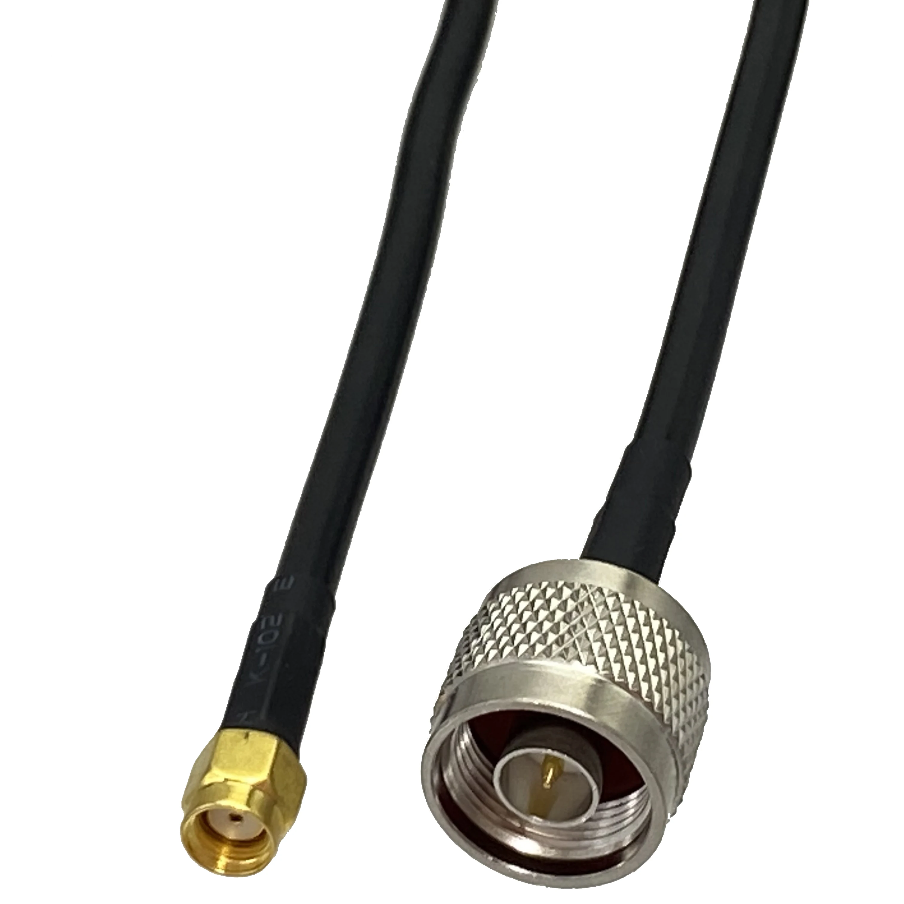 

RG58 N Male Plug to RP SMA Male Jack Wire Terminals Crimp RF Coaxial Connector Pigtails Jumper Cable New 6inch~20M