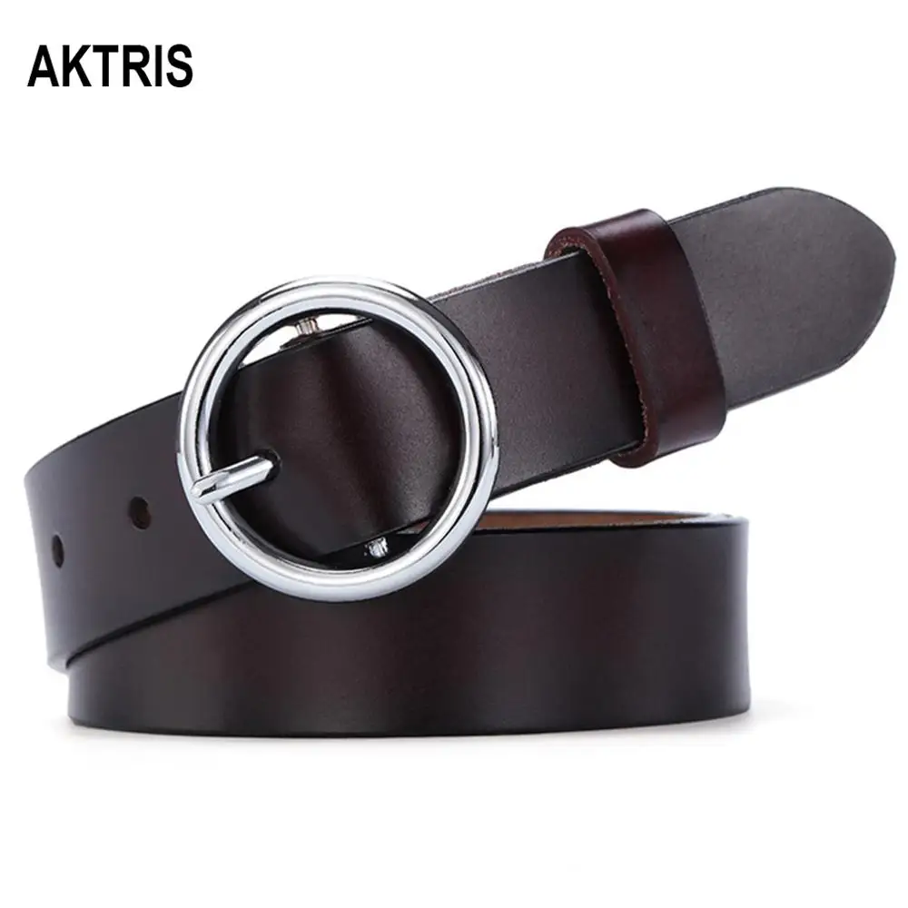 AKTRIS New Brand Designers Women's Cow Skin Leather Female Ring Pattern Design Pin Buckles Metal Belts 2.8cm Width 2019 FCO176
AKTRIS New Brand Designers Women's Cow Skin Leather Female Ring Pattern Design Pin Buckles Metal Belts 2.8cm Width 2019 FCO176