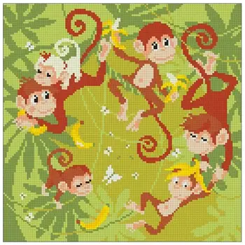 Monkey animals patterns Counted Cross Stitch 11CT 14CT 18CT DIY Chinese Cross Stitch Kits Embroidery Needlework Sets
Monkey animals patterns Counted Cross Stitch 11CT 14CT 18CT DIY Chinese Cross Stitch Kits Embroidery Needlework Sets