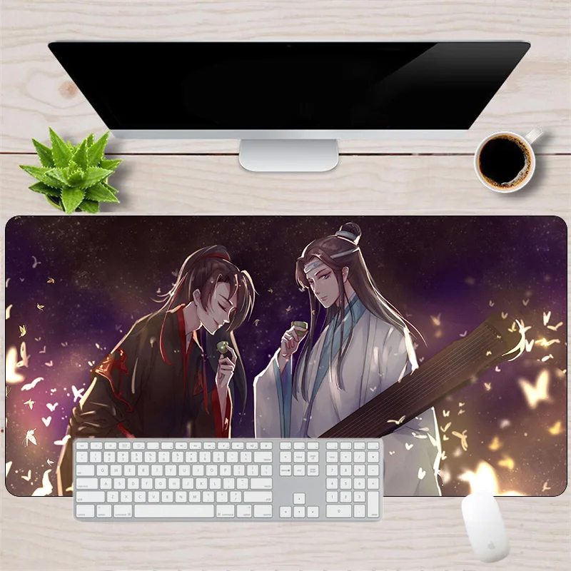 Неразобранный коврик для мыши wang yibo xiao zhan коврики компьютерной игровой гладкий