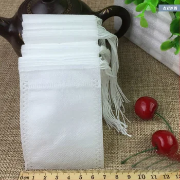 Tea Bags 500Pcs 7 x 9 CM Empty Tea Bag With String Heal Seal Filter infuser Strain for Loose Coffee tea Disposable paper bags
Tea Bags 500Pcs 7 x 9 CM Empty Tea Bag With String Heal Seal Filter infuser Strain for Loose Coffee tea Disposable paper bags
