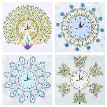Vivid Rose Peacock Butterfly Wall Clock & Diamond Painting Cross Stitch 5d Diamonds Embroidery Handwork Wall Art Home Decoration
Vivid Rose Peacock Butterfly Wall Clock & Diamond Painting Cross Stitch 5d Diamonds Embroidery Handwork Wall Art Home Decoration