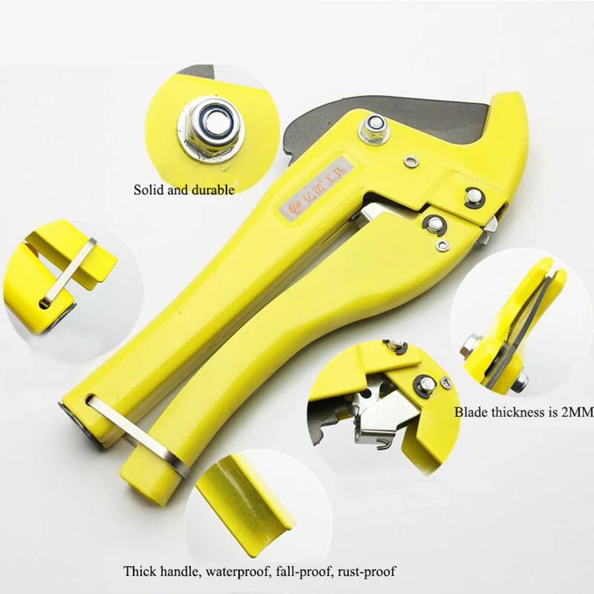 Pipe Cutter Scissors Pipe Cutter Hose Cutting Hand Tool Aluminum Alloy / PP / PE High Quality PVC / PU 1 Piece 25mm Carbon Steel
Pipe Cutter Scissors Pipe Cutter Hose Cutting Hand Tool Aluminum Alloy / PP / PE High Quality PVC / PU 1 Piece 25mm Carbon Steel