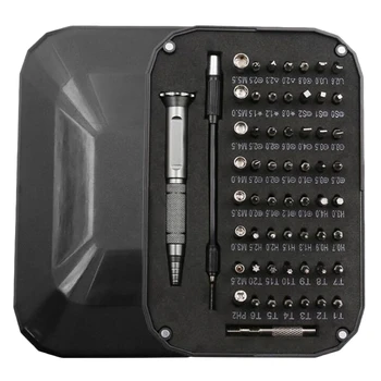 59 in 1 Household Magnetic Screwdriver Set Phillips Y-Tip Torx Hex for MacBook CellPhone PC Camera Repair Tools Kit
59 in 1 Household Magnetic Screwdriver Set Phillips Y-Tip Torx Hex for MacBook CellPhone PC Camera Repair Tools Kit