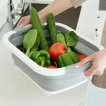 Folding Chopping Blocks 3 In 1 Multifunctional Folding Vegetable Basket Portable Cutting Board for Kitchen Home Living
Folding Chopping Blocks 3 In 1 Multifunctional Folding Vegetable Basket Portable Cutting Board for Kitchen Home Living