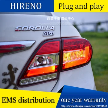 Car Styling For Toyota Corolla Altis Rear Lamp for 2011-2013 LED Carolla taillight DRL+Brake+Park+Signal
Car Styling For Toyota Corolla Altis Rear Lamp for 2011-2013 LED Carolla taillight DRL+Brake+Park+Signal
