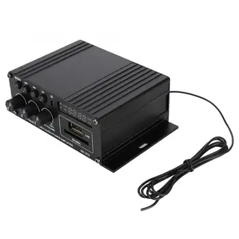 amplificador Household Aluminum Alloy HiFi Power Amplifier 12V with Remote Control Compatible for Various Digital Devices
amplificador Household Aluminum Alloy HiFi Power Amplifier 12V with Remote Control Compatible for Various Digital Devices