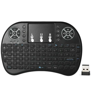 English Version Backlit 2.4GHz Wireless Backlight QWERTY Keyboard Air Mouse Touchpad Handheld Remote Control
English Version Backlit 2.4GHz Wireless Backlight QWERTY Keyboard Air Mouse Touchpad Handheld Remote Control