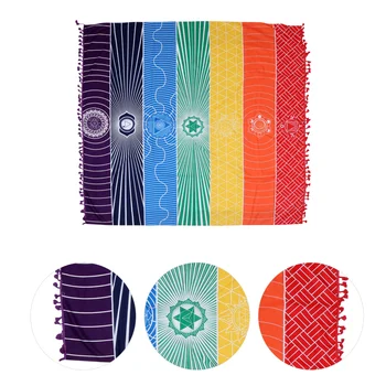 1Pc Colorful Beach Towel Creative Printing Pattern Beach Blanket Yoga Mat
1Pc Colorful Beach Towel Creative Printing Pattern Beach Blanket Yoga Mat