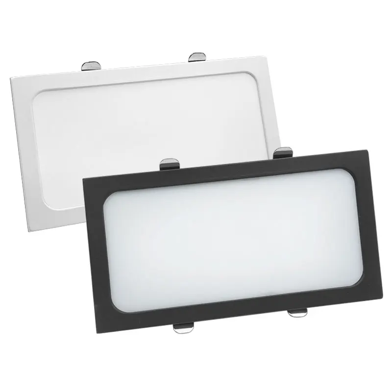 

1 panel embedded LED downlight 12W 18W 24w square LED spotlight LED ceiling light AC185V 220V