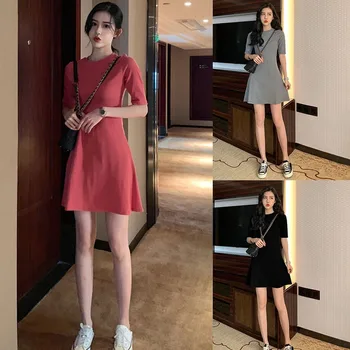 Are you sure not to click in and see Women's Causal O-Neck Solid Color Show Thin Waist Short Sleeve Summer Dress hot sale
Are you sure not to click in and see Women's Causal O-Neck Solid Color Show Thin Waist Short Sleeve Summer Dress hot sale