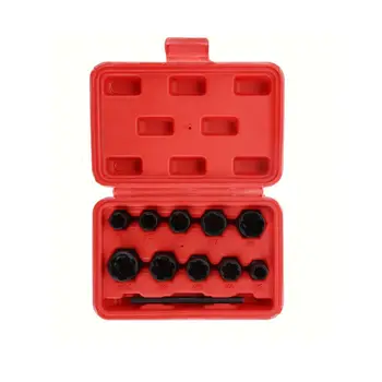 2020 New 11pcs Nut Removers Set Locking Wheel Bolt Extractor 9-19mm Socket Stud Remover 
2020 New 11pcs Nut Removers Set Locking Wheel Bolt Extractor 9-19mm Socket Stud Remover