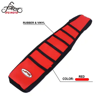 Motorcycle Ribbed Gripper Rubber Seat Cover For Honda CR125 CR250 CR 125 250 1997-1999 1998 97 98 99 Off-road Bike Motorcross
Motorcycle Ribbed Gripper Rubber Seat Cover For Honda CR125 CR250 CR 125 250 1997-1999 1998 97 98 99 Off-road Bike Motorcross