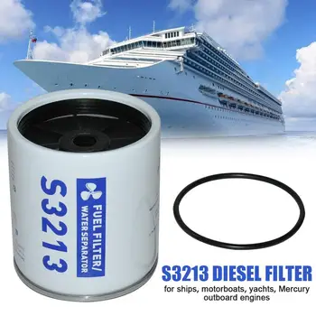 Vehemo S3213 Diesel Fuel Filter Diesel Filter Separate Water Separator Engine Part Filtrate High Quality Mercury Ship
Vehemo S3213 Diesel Fuel Filter Diesel Filter Separate Water Separator Engine Part Filtrate High Quality Mercury Ship