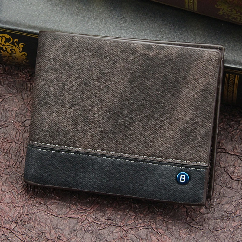 Men's Wallet Money Bag Solid Color Leather Business Short Wallet Famous Vintage Male Walltes Purse Dropshopping
Men's Wallet Money Bag Solid Color Leather Business Short Wallet Famous Vintage Male Walltes Purse Dropshopping