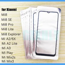 Lot de lentilles pour Xiaomi Mi Mix3, Mix2s, A2, Lite, A3, Play, 6, x, 8, SE Pro, 10 pièces/lot=