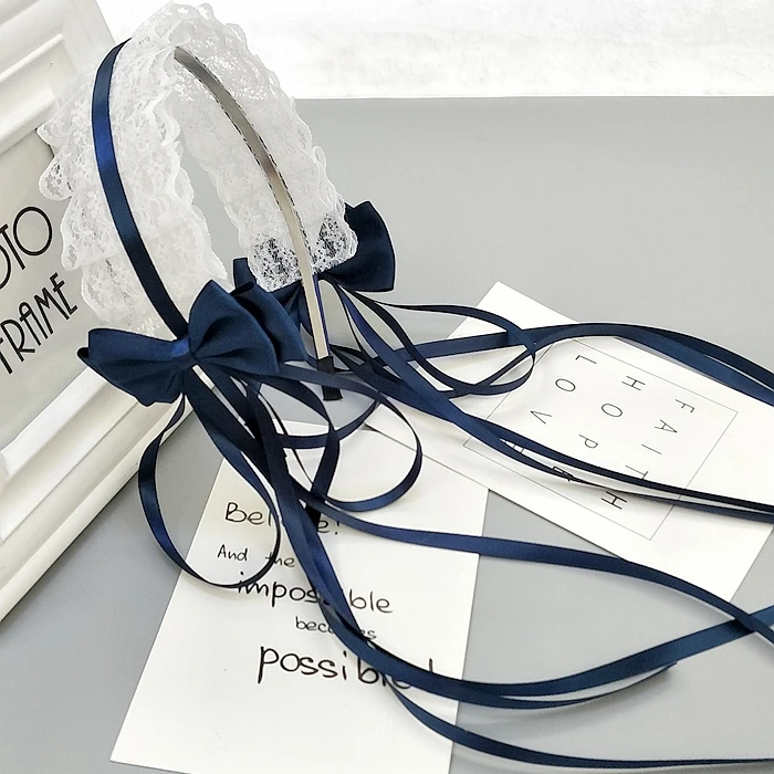 Headwear LOLITA bow knot bell headband lace maid DIY headdress Japanese Lolita hair band daily kc
Headwear LOLITA bow knot bell headband lace maid DIY headdress Japanese Lolita hair band daily kc