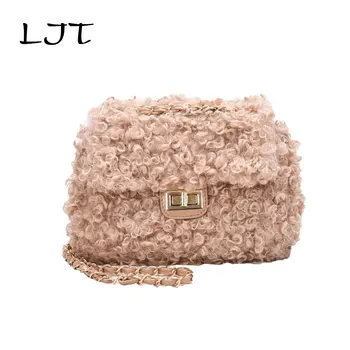 LJT Women's Designer Luxury Handbag 2019 Fashion New High Quality Women Plush Casual Chain Crossbody Messenger Bag Purse Tote
LJT Women's Designer Luxury Handbag 2019 Fashion New High Quality Women Plush Casual Chain Crossbody Messenger Bag Purse Tote