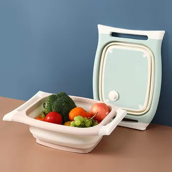 4 in 1 Folding Sink Drainer Household Useful Drain Rack Multifunctional Chopping Cutting Board Tool Kitchen Vegetables Basket 
4 in 1 Folding Sink Drainer Household Useful Drain Rack Multifunctional Chopping Cutting Board Tool Kitchen Vegetables Basket