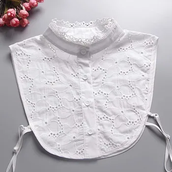 Spring Fake Collar Fashion White Lace Upright Collar Detachable Hollow Wavy Neck Wild Fake Tie Clothing Accessories
Spring Fake Collar Fashion White Lace Upright Collar Detachable Hollow Wavy Neck Wild Fake Tie Clothing Accessories