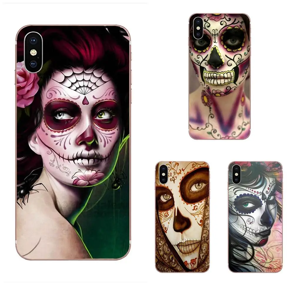 

Day Of The Dead Girl Sugar For Galaxy Alpha Note 10 Pro A10 A20 A20E A30 A40 A50 A60 A70 A80 A90 M10 M20 M30 M40 Soft Protective