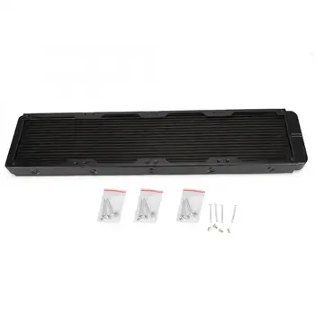 Water Cooling Radiator 18-Tubes Black Aluminium Alloy Heat Exchanger Computer Accessories Hot
Water Cooling Radiator 18-Tubes Black Aluminium Alloy Heat Exchanger Computer Accessories Hot
