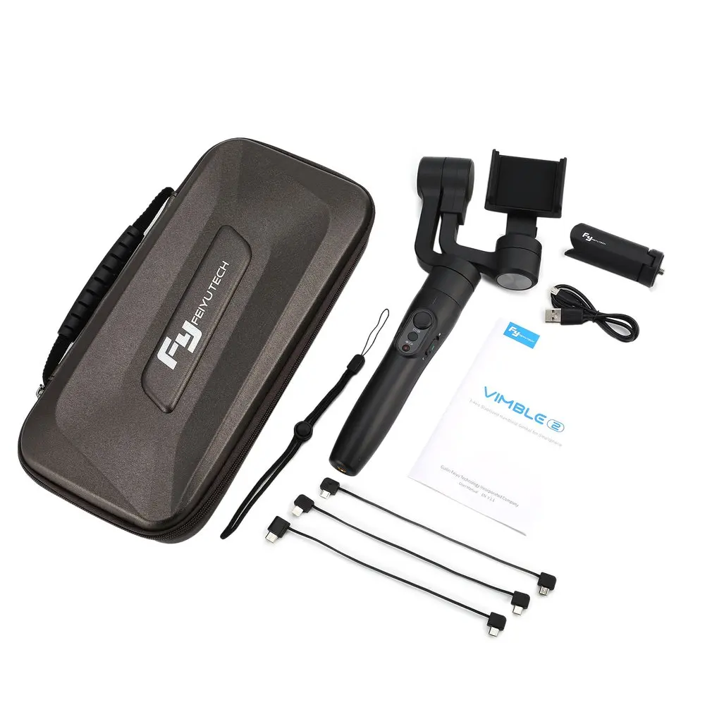FeiyuTech Vimble 2 3-Axis Gimbal Selfie Smartphone Handheld Extend Stabilizer for iPhone series / Huawei P9 / Samsung S7 fz
FeiyuTech Vimble 2 3-Axis Gimbal Selfie Smartphone Handheld Extend Stabilizer for iPhone series / Huawei P9 / Samsung S7 fz