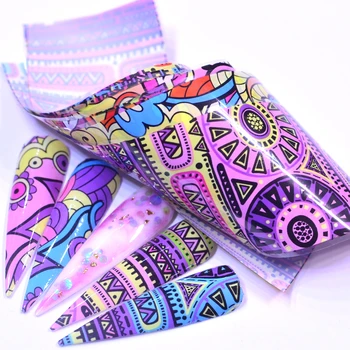 WUF 2020 10PCS Nail Foil Sticker Vintage elements Adhesive Wraps Transfer Paper Marble Shining Nail Art Decal Gel Slider 
WUF 2020 10PCS Nail Foil Sticker Vintage elements Adhesive Wraps Transfer Paper Marble Shining Nail Art Decal Gel Slider