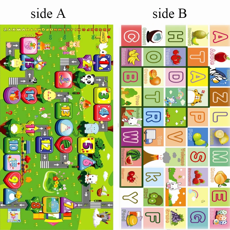 Waterproof Thick Baby Play Mat Kids Crawling Carpet Climb Soft Floor EVA Foam Outdoor Picnic Pad Game Toys for Children Blanket
