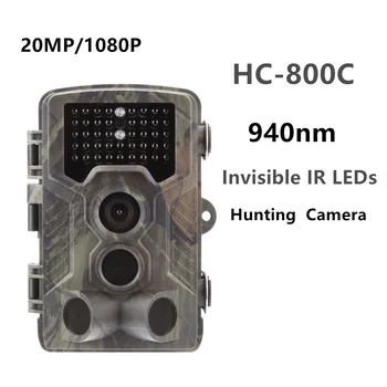 HC-800C Hunting Trail Camera 20MP 1080P Night Vision Wild Camera 940nm Low Glow Invisible infrared LED forest photo traps scout 
HC-800C Hunting Trail Camera 20MP 1080P Night Vision Wild Camera 940nm Low Glow Invisible infrared LED forest photo traps scout