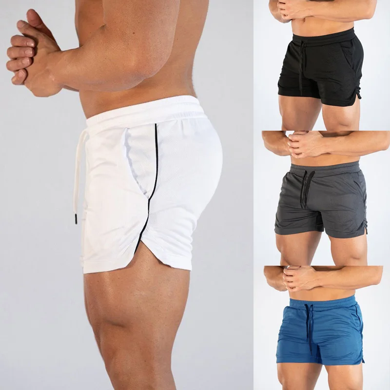 2019 Men Bodybuilding Fitness Gyms Shorts Man Summer Workout Male Breathable Mesh Quick Dry Jogger Beach Short Pants Sportswear
2019 Men Bodybuilding Fitness Gyms Shorts Man Summer Workout Male Breathable Mesh Quick Dry Jogger Beach Short Pants Sportswear