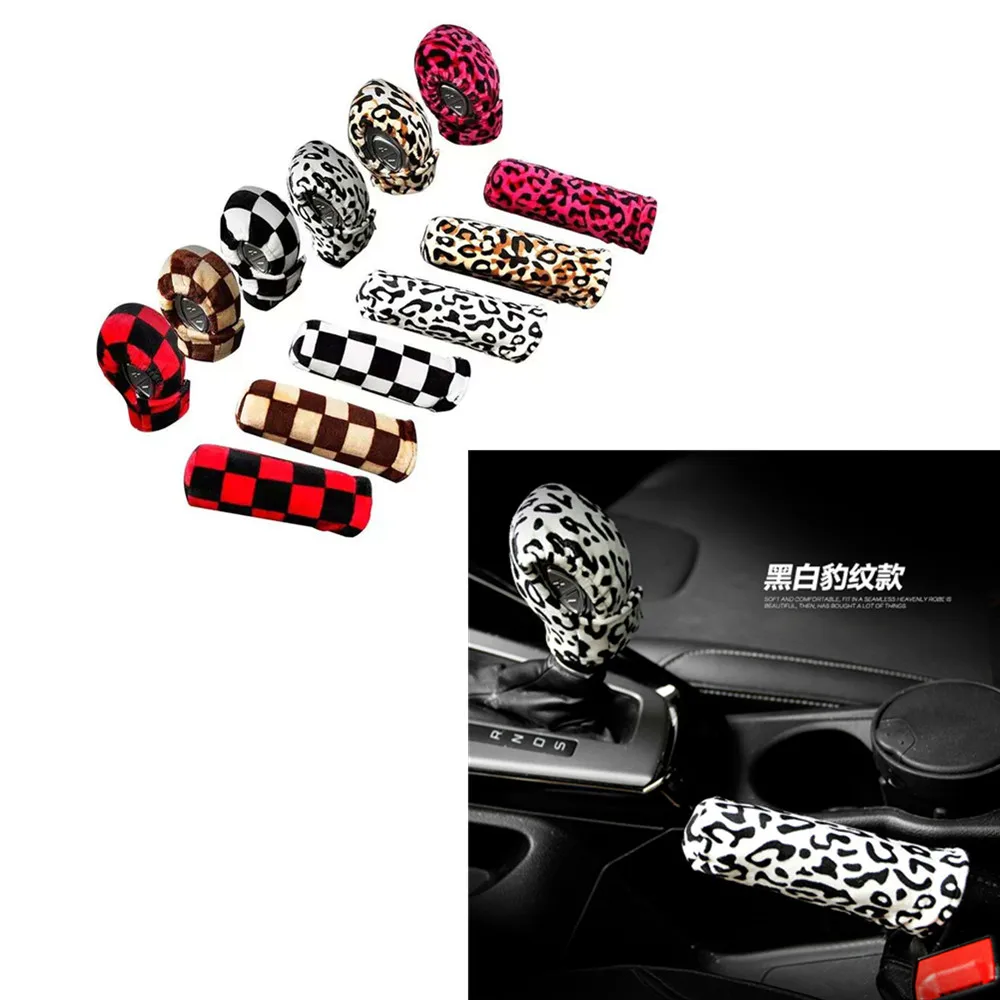 2 in 1 Set Gear Shift Cover Car Shift Handle Protective Cover Hand Brake Cover Tube Automotive Interior Protection Cover
2 in 1 Set Gear Shift Cover Car Shift Handle Protective Cover Hand Brake Cover Tube Automotive Interior Protection Cover