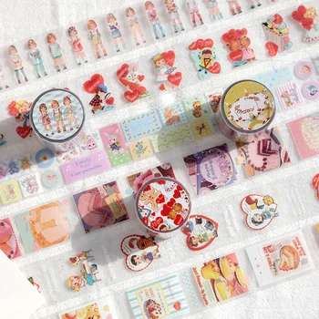 6PCS/LOT Vintage Doll Theme High Quality Masking Tapes 35mm*300mm DIY Decoration Scrapbooking Supplies 
6PCS/LOT Vintage Doll Theme High Quality Masking Tapes 35mm*300mm DIY Decoration Scrapbooking Supplies