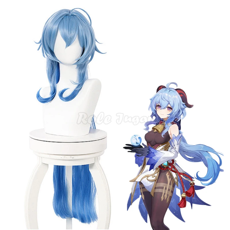 100cm Genshin Impact Ganyu Cosplay Wig Women Girls Heat Resistant Synthetic Long Blue Gradient Hair Wigs C47M168
100cm Genshin Impact Ganyu Cosplay Wig Women Girls Heat Resistant Synthetic Long Blue Gradient Hair Wigs C47M168