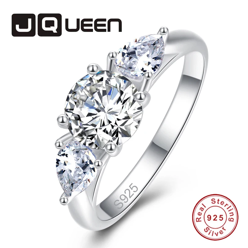 Romantic Round White CZ 100% 925 Sterling Silver Ring For Women Wedding Bands Engagement Waterdrop Natural Stone Rings Jewelry
Romantic Round White CZ 100% 925 Sterling Silver Ring For Women Wedding Bands Engagement Waterdrop Natural Stone Rings Jewelry