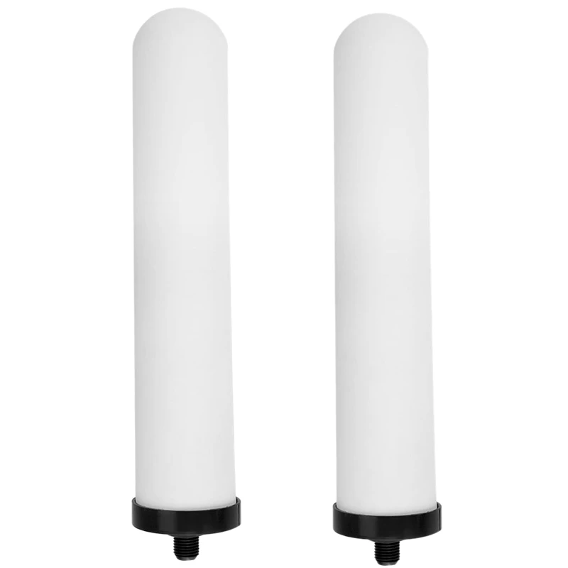 2Pcs/Set 10 Inch Ceramic Filter Cartridge Washable Activated Carbon Water Purifier Replacement Universal Shower System Bathroom
2Pcs/Set 10 Inch Ceramic Filter Cartridge Washable Activated Carbon Water Purifier Replacement Universal Shower System Bathroom